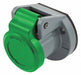 Single Pole Connector Weather Cover Grn