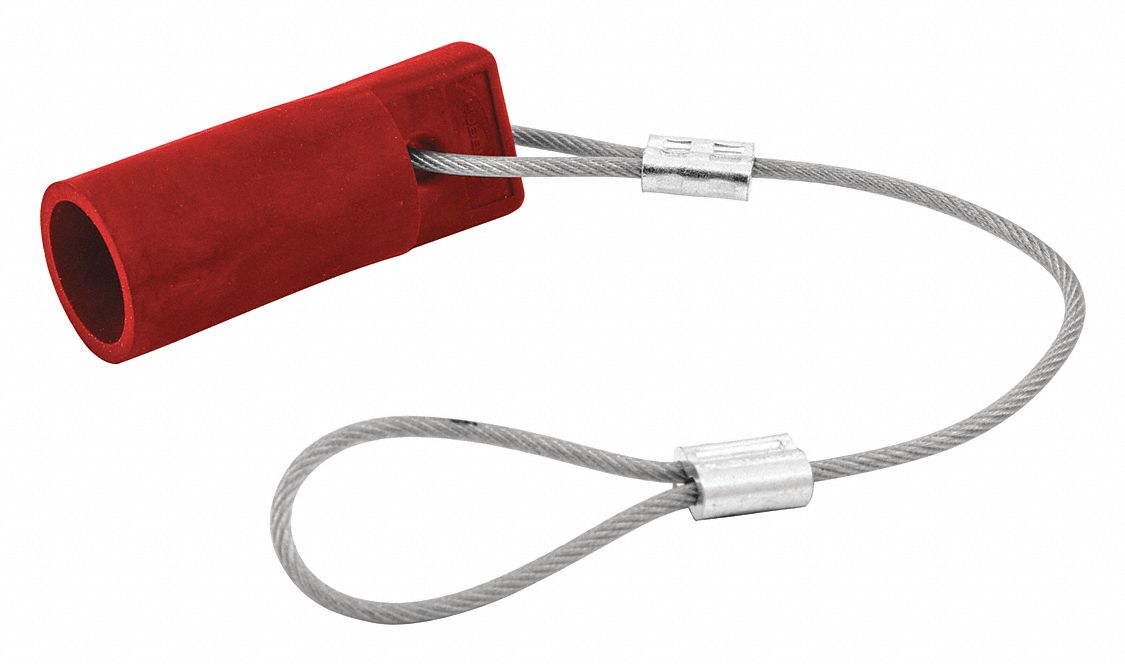 Single Pole Connector Protective Cap Red