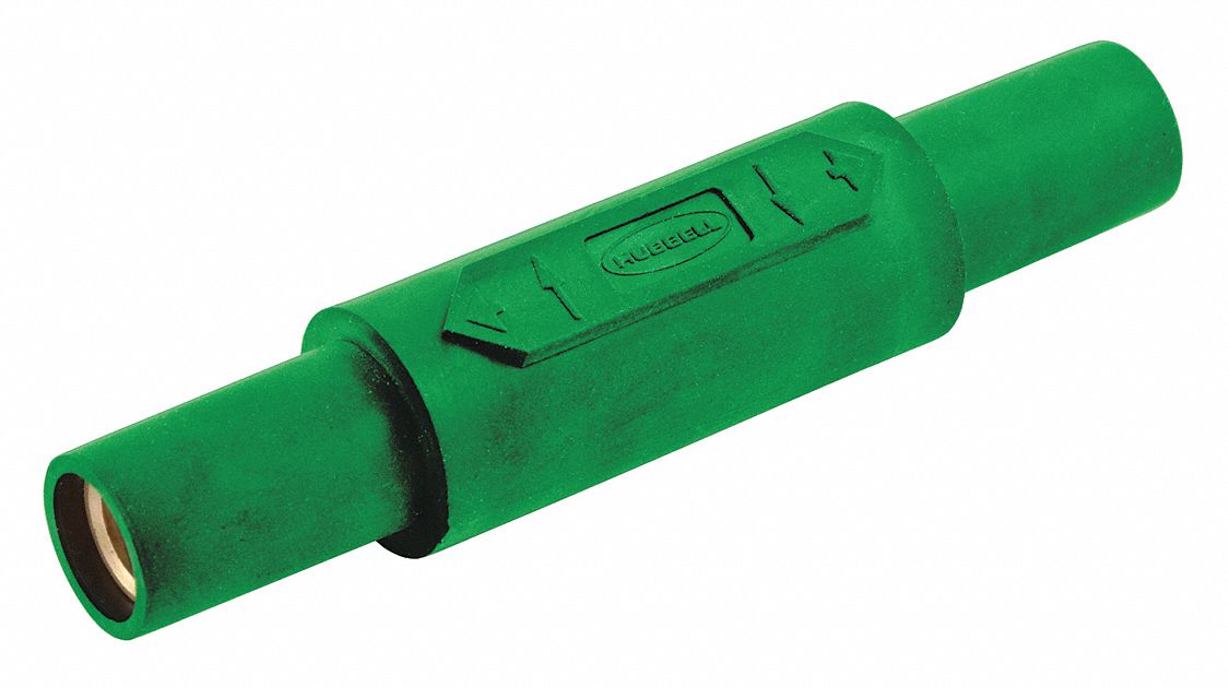 Double Connector Female-Female Grn