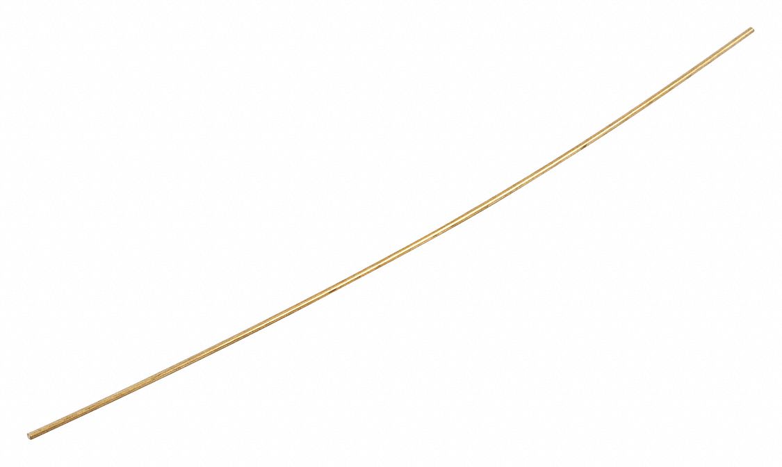 Single Pole Connector Brass Wire White