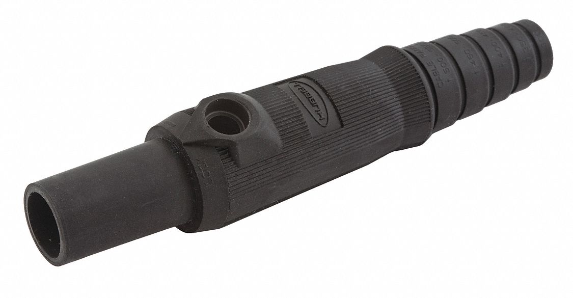 Single Pole Connector Body F Black