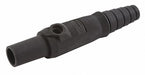 Single Pole Connector Body F Black