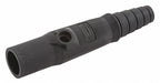 Single Pole Connector Body M Black