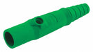 Single Pole Connector Body M Green