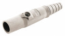 Single Pole Connector Body M White