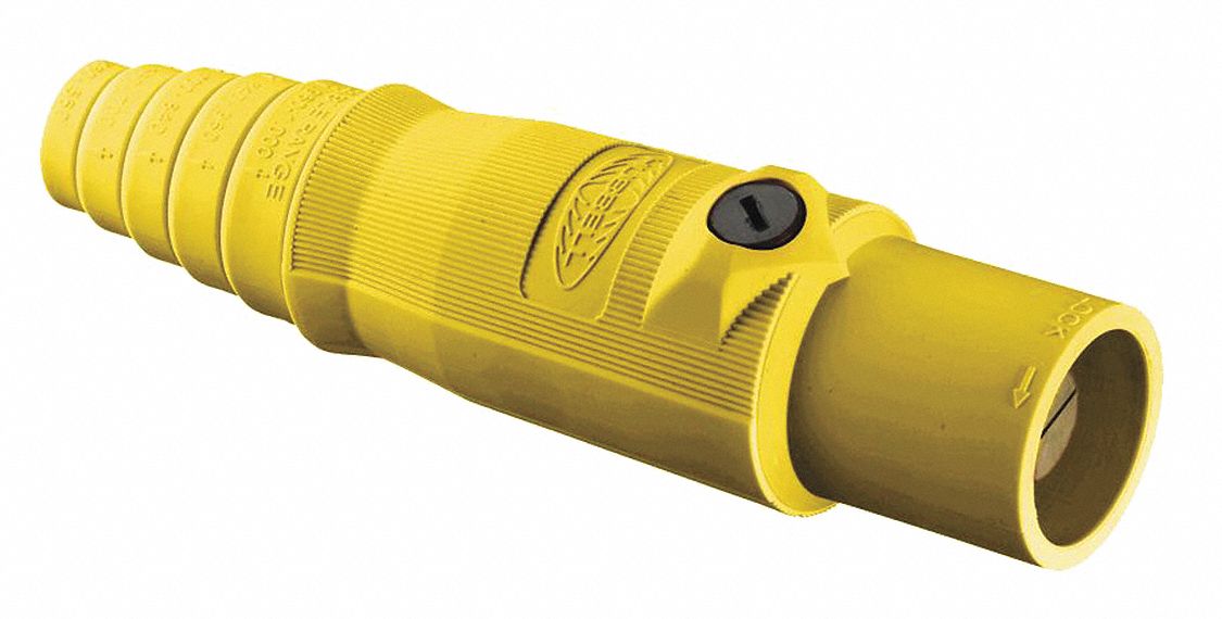 Connector 3R 4X 12 Male Yllow 6 to 2/0