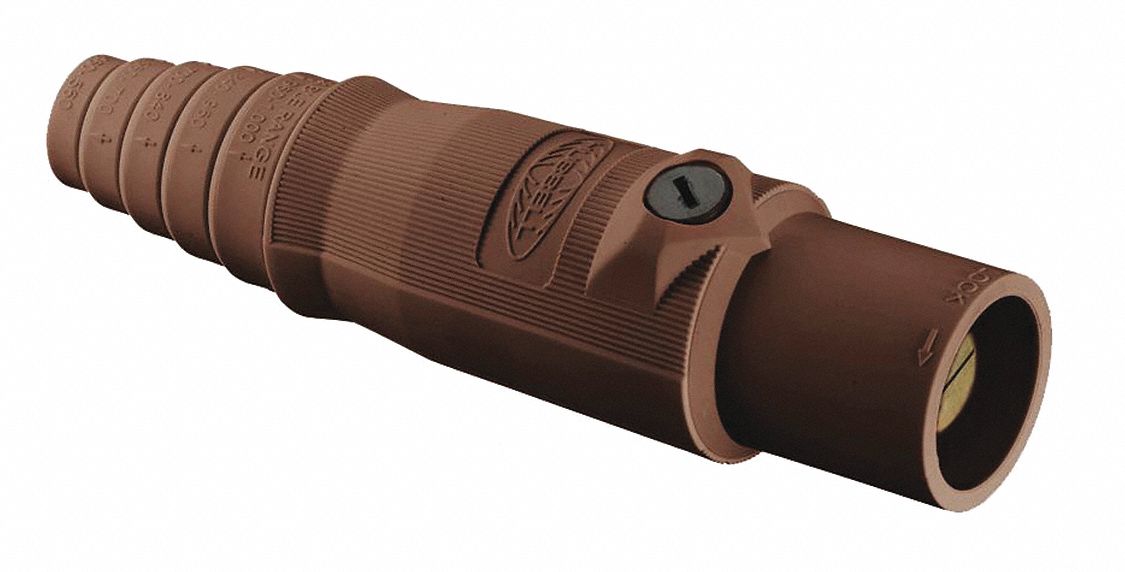 Connector 3R 4X 12 Single Pin Brwn