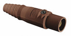Connector 3R 4X 12 Single Pin Brwn