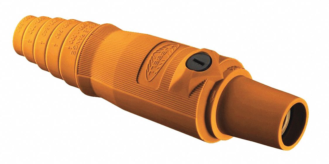 Connector 3R 4X 12 Single Pin Ornge