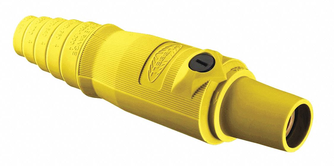 Connector 3R 4X 12 Single Pin Yellow