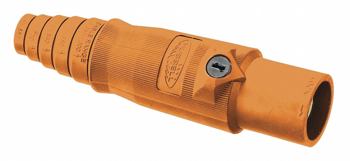 Connector 3R 4X 12 Male Org 2/0 to 4/0