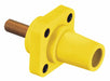 Recpt Yellow Female Threaded Stud 400 A