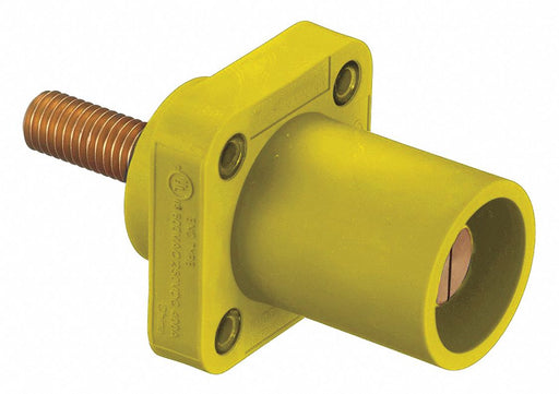 Recpt Yellow Male Stud Terminals 400 A