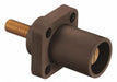 Recpt Brown Male Threaded Stud 400 A