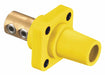 Recpt Yllw Female Double Set Screw 400 A