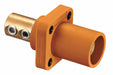 Recpt Orange Male Double Set Screw 400 A