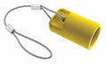 Single Pole Connector Cover Female Ylw