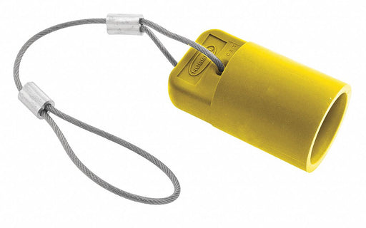 Single Pole Connector Cover Female Ylw