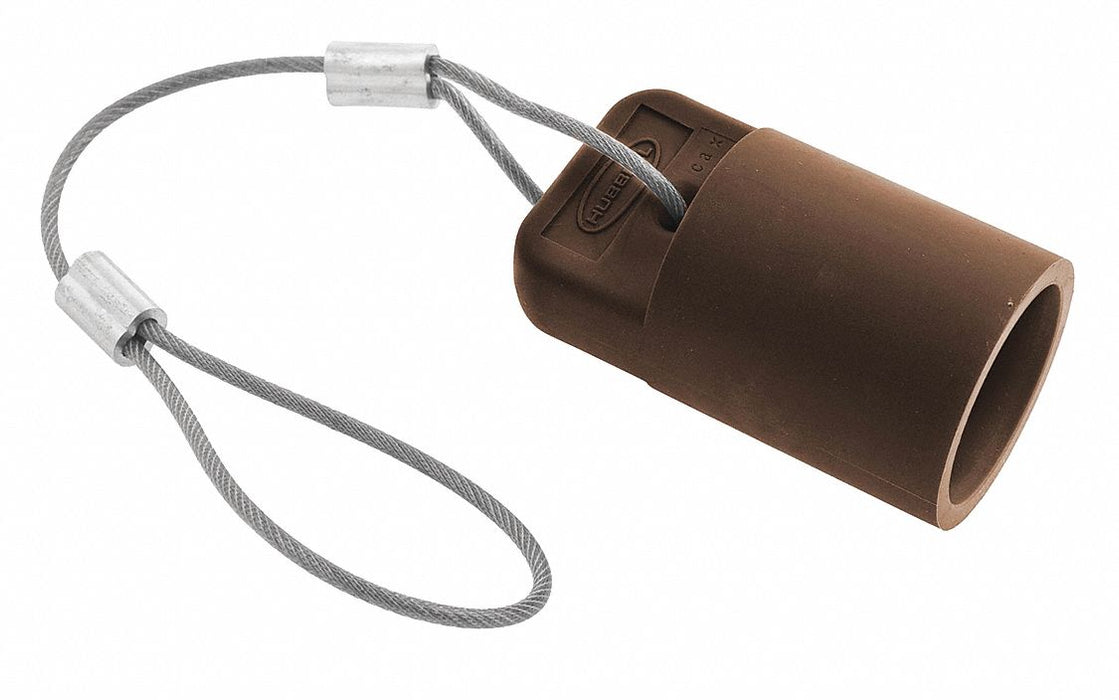 Single Pole Connector Cover Female Brown