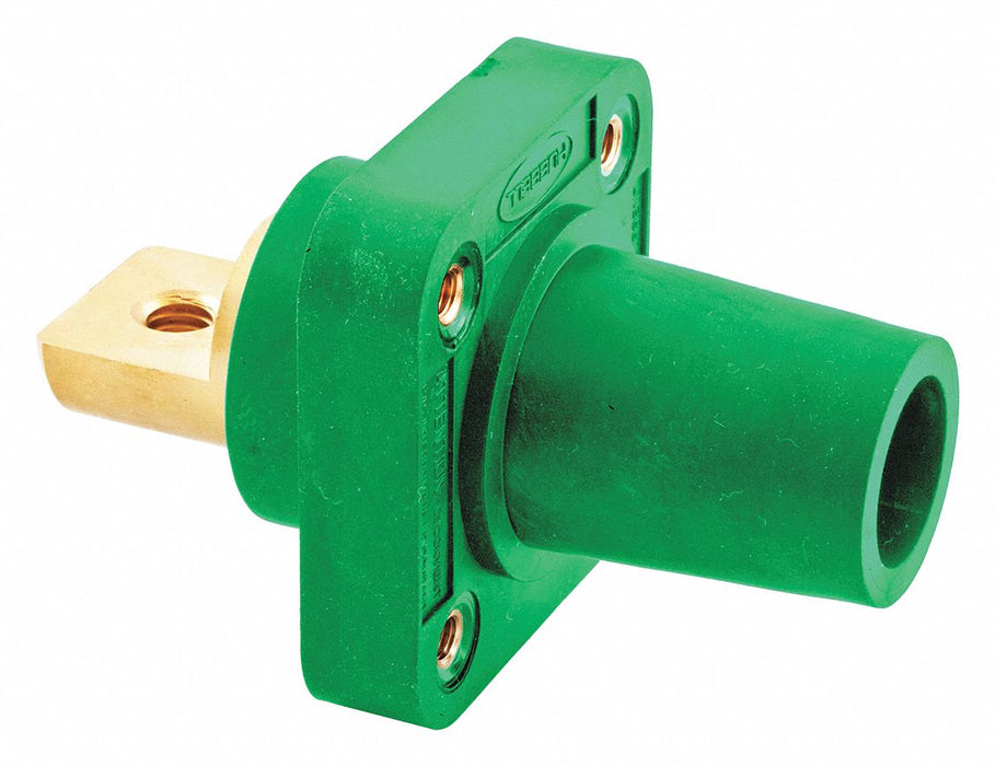 Receptacle Green Female Bus Bar 400 A