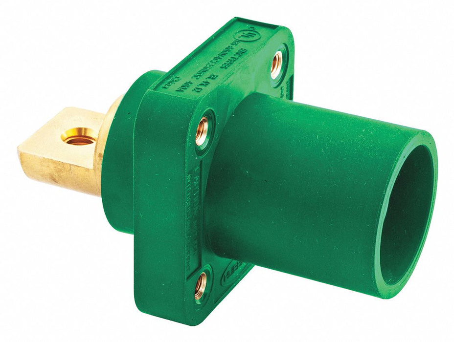 Receptacle Green Male Bus Bar 400 A
