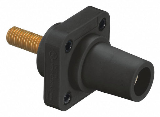 Recpt Black Female Stud Terminals 400 A