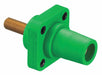 Recpt Green Female Stud Terminals 400 A
