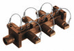 Distribution Block 600VAC/250VDC Brown