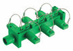 Distribution Block 600VAC/250VDC Grn