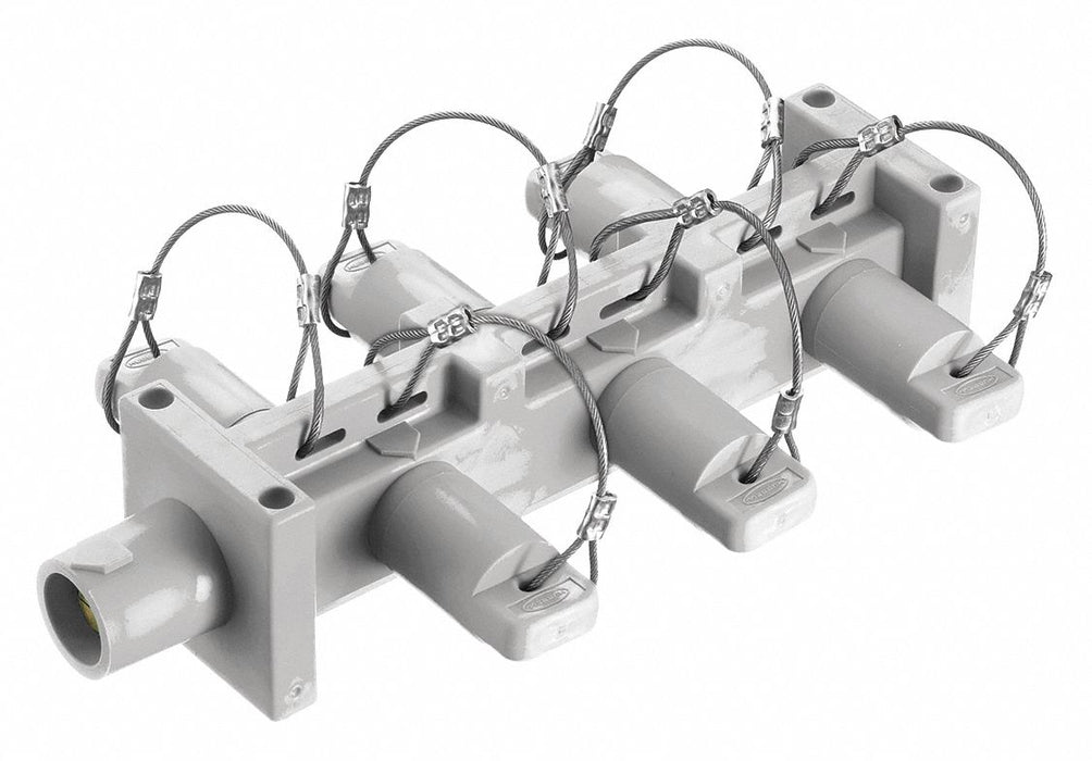 Distribution Block 600VAC/250VDC Taper