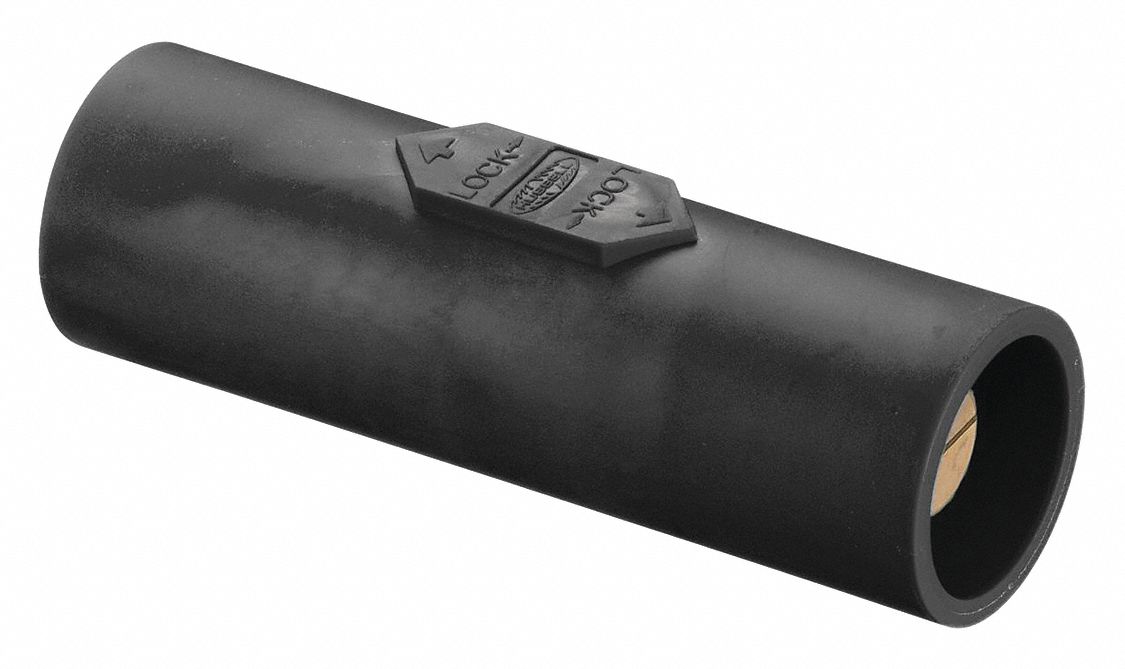 Double Connector 600VAC/250VDC Blk