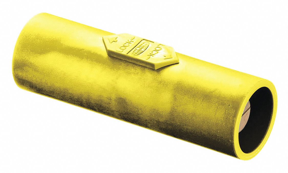 Double Connector 600VAC/250VDC Yellw