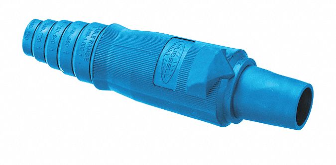 Single Pole Connector Body F Blue