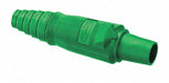Single Pole Connector Body F Green