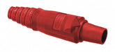 Single Pole Connector Body F Red