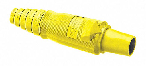 Single Pole Connector Body F Yellow