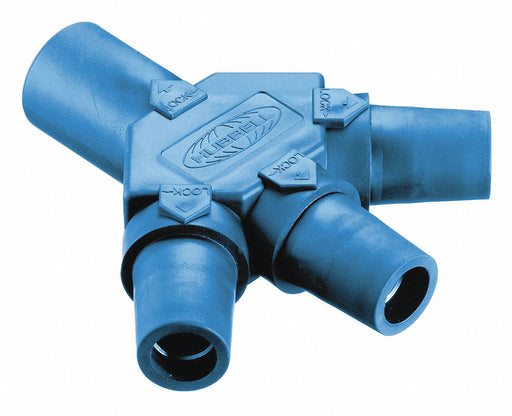 Triple Connector Blu 300/400AC/DC Taper