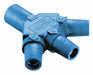 Triple Connector Blu 300/400AC/DC Taper