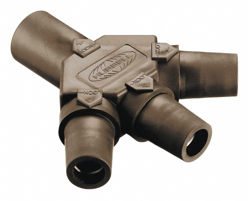 Triple Connector Ser 16 Brn 300/400AC/DC