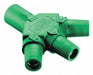 Triple Connectr Grn Ser 16 600VAC/250VDC
