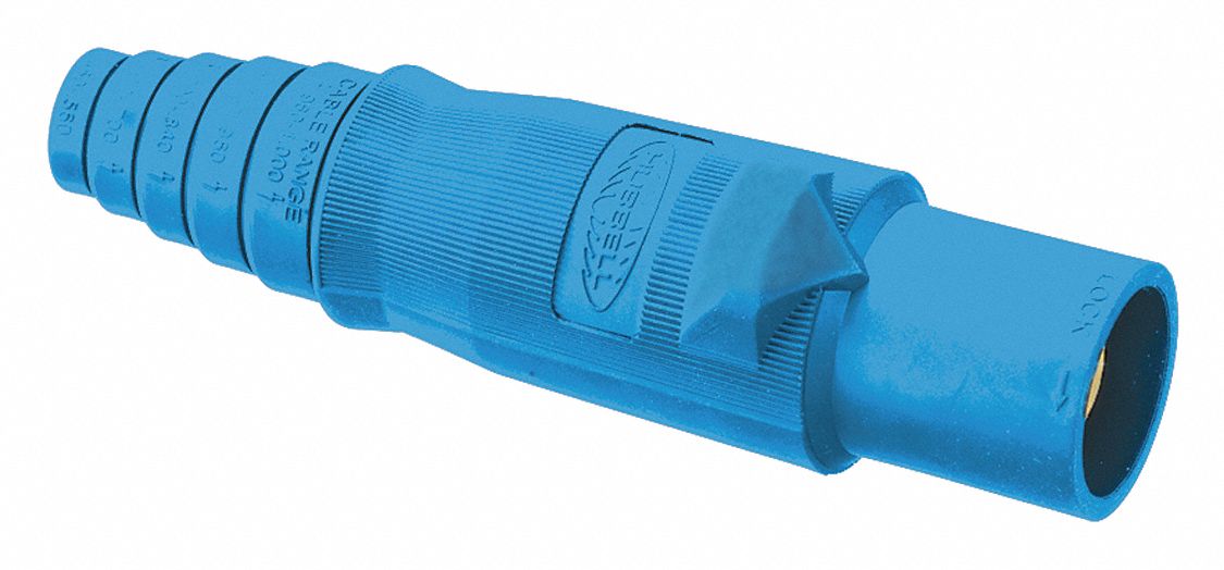 Single Pole Connector Body M Blue