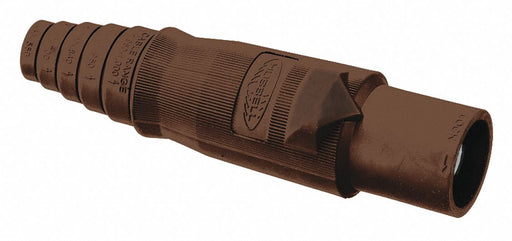 Single Pole Connector Body M Brown