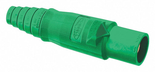 Single Pole Connector Body M Green