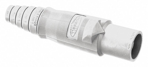 Single Pole Connector Body M White