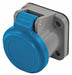 Single Pole Connector Non-Met Cover Blue