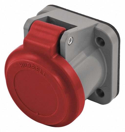 Single Pole Connector Non-Met Cover Red