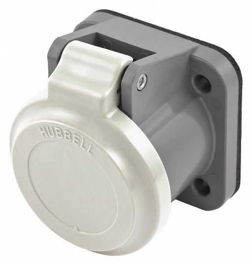 Single Pole Connector Non-Met Cover Whit