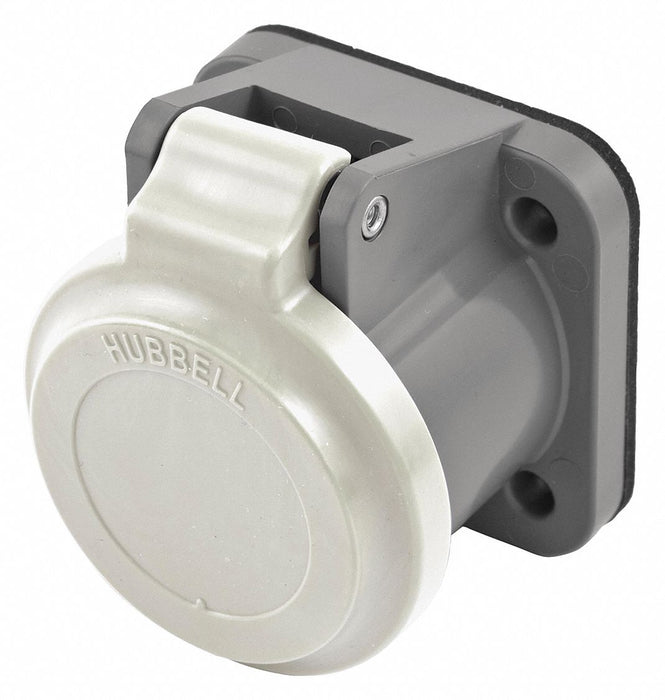 Single Pole Connector Non-Met Cover Whit