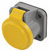 Single Pole Connector Non-Met Cover Yllw