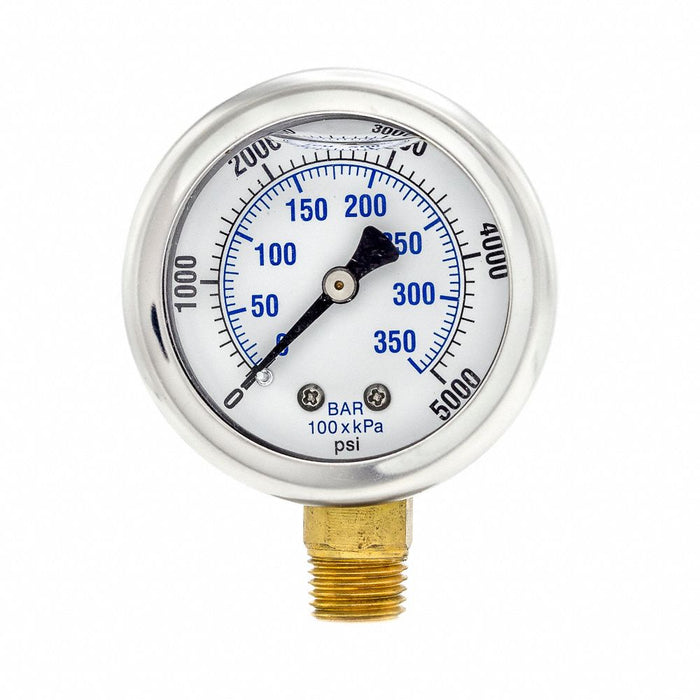N0241 Pressure Gauge 1/4 in NPT 2 in